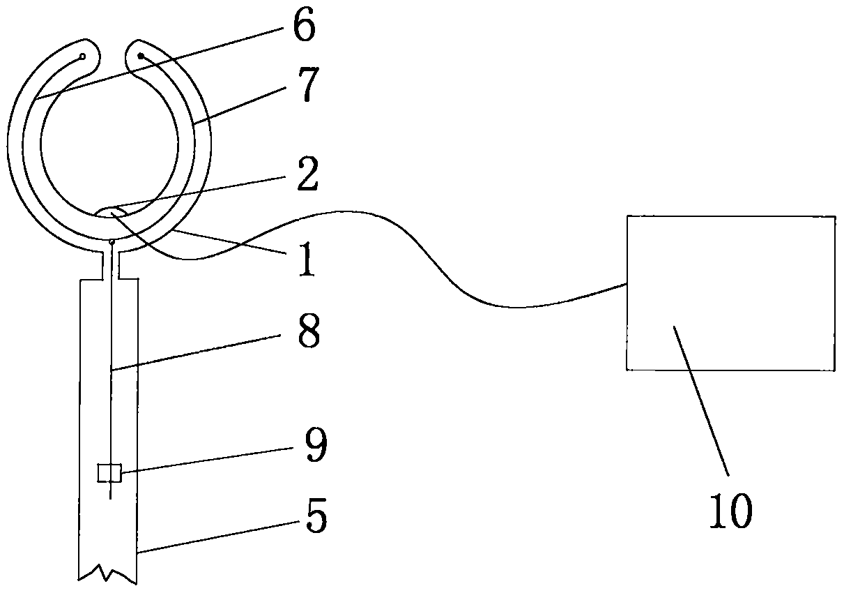 A pressure-selective hepatic portal blocking device