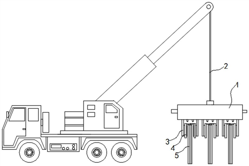 Detachable prefabricated building wall and dismounting and mounting device thereof