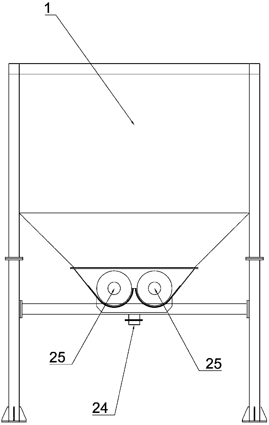 Kitchen waste mechanical pretreatment system and pretreatment process thereof