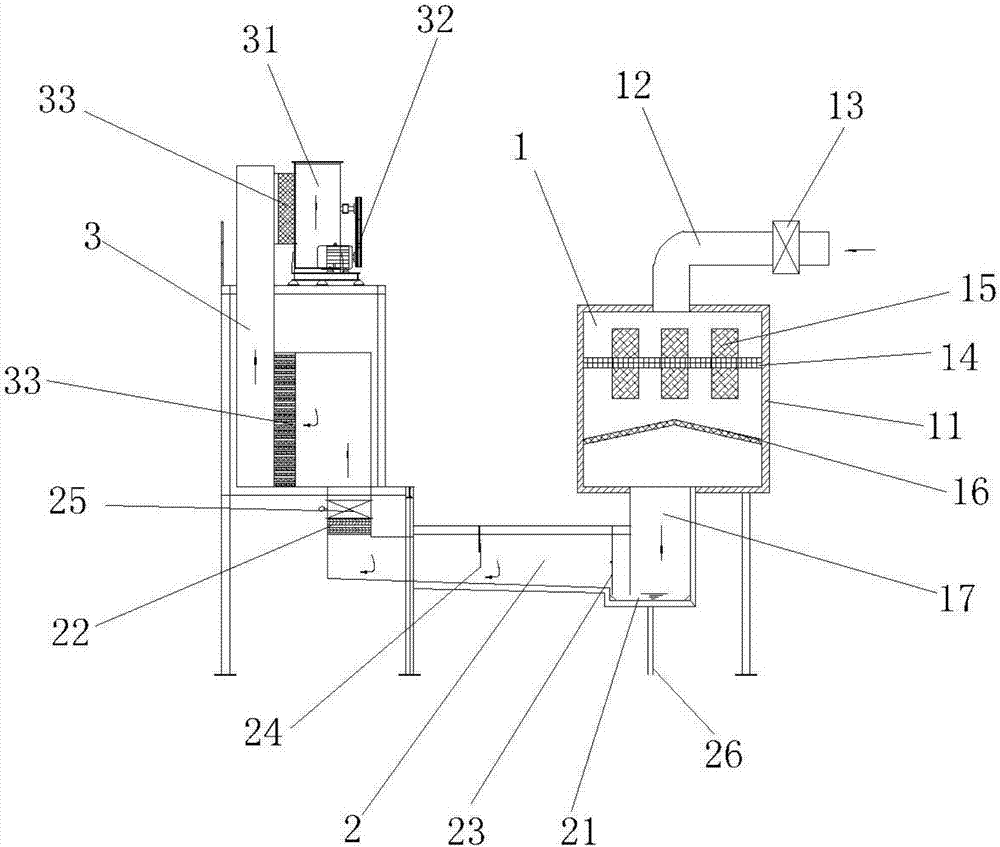 Air filtering system