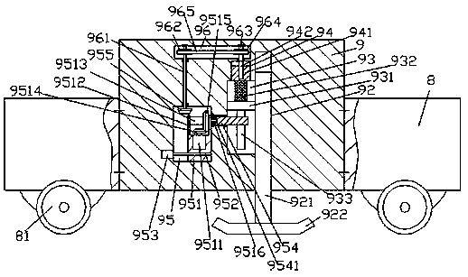 Miniature road tamping device