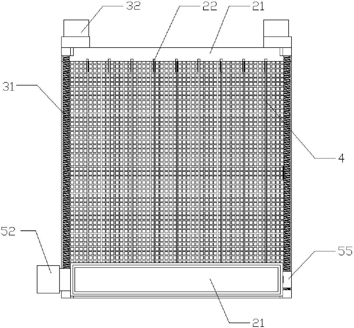 Self cleaning dust collector