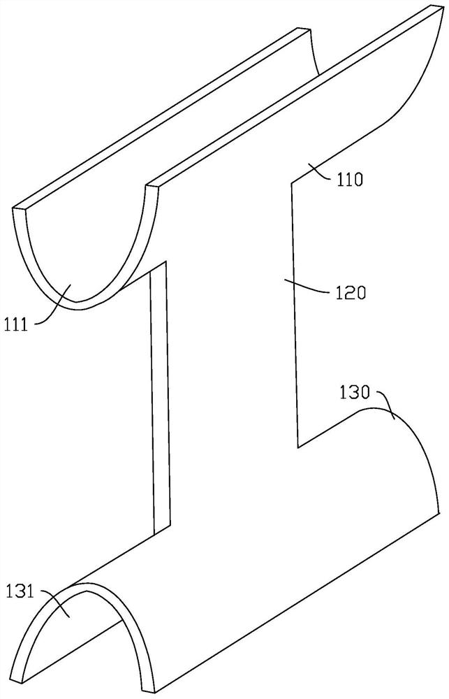 Jaw position relation recording auxiliary device and jaw position relation recording method