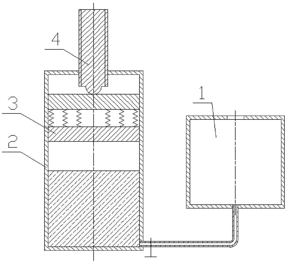 Fluid anti-gravity flowing device driven by air cushion