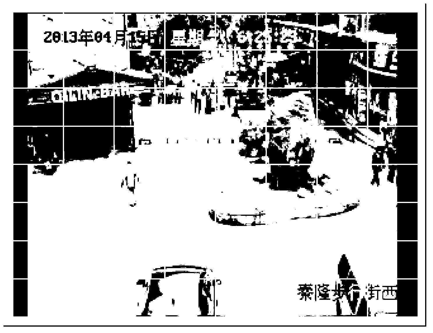 Illegal parking detection method based on multi-core synchronization