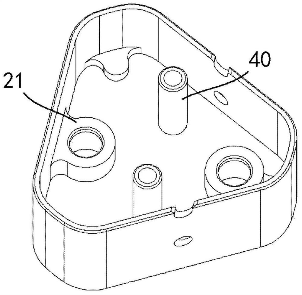 A shock absorbing mechanism and a movable device