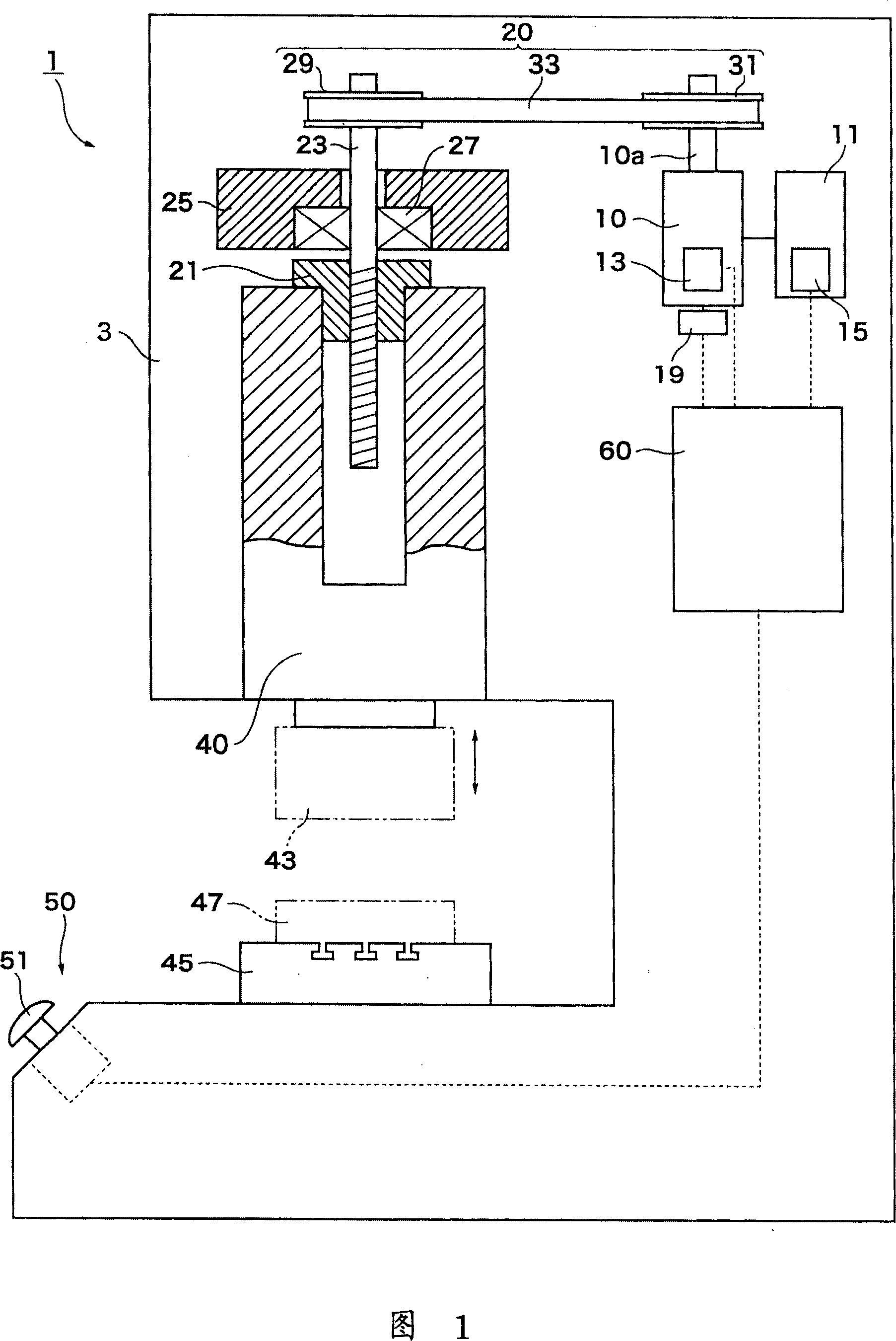 Servo pressing machine