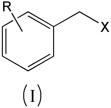 A kind of preparation method of substituted benzyl nitrile