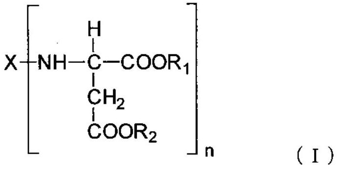 Polyaspartic acid coating composition, coating film, and coated article