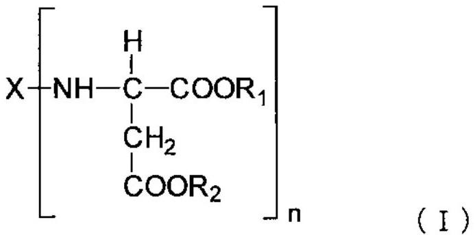 Polyaspartic acid coating composition, coating film, and coated article