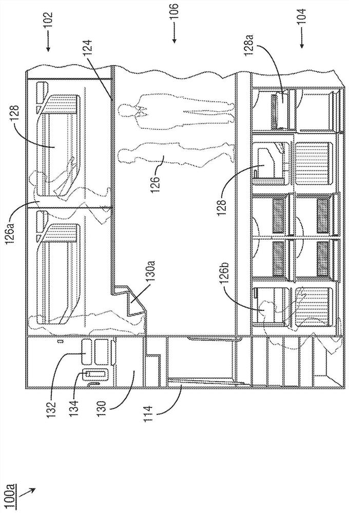 Passenger rest compartments for remote aircraft spaces