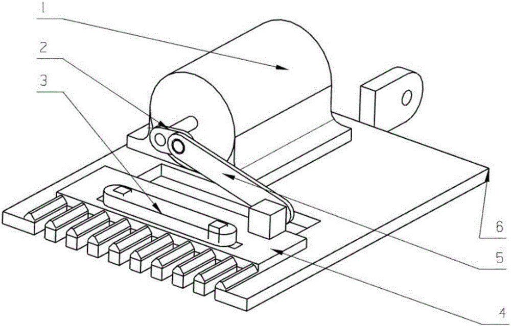 Mulberry leaf shearing device