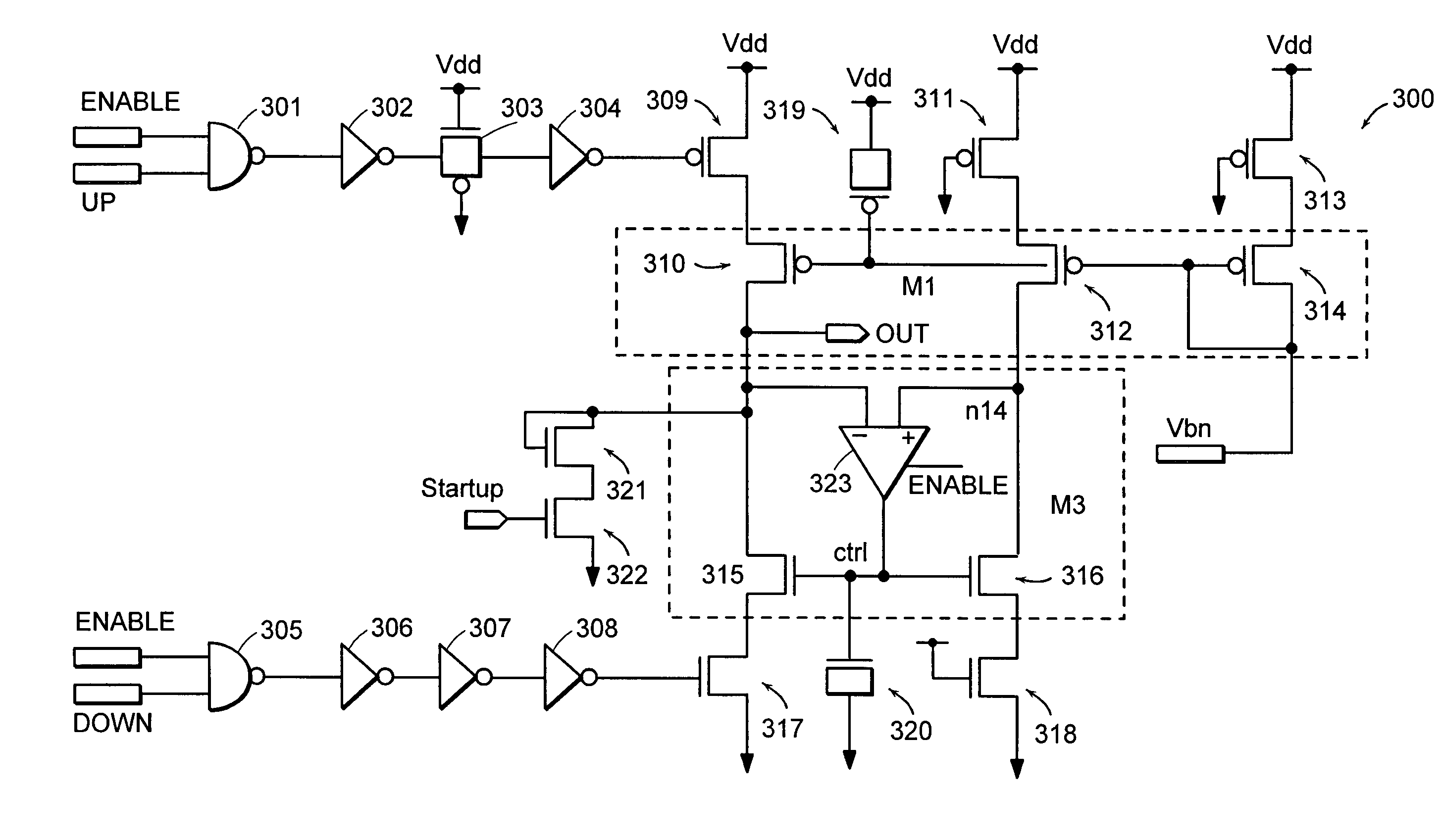 High output impedance charge pump for PLL/DLL