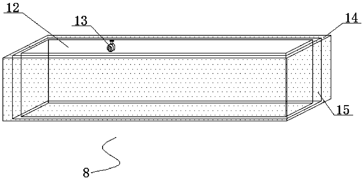 Vegetable cake processing and making device