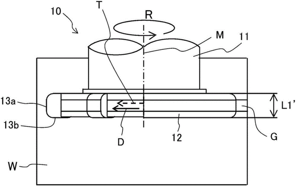 Groove machining method