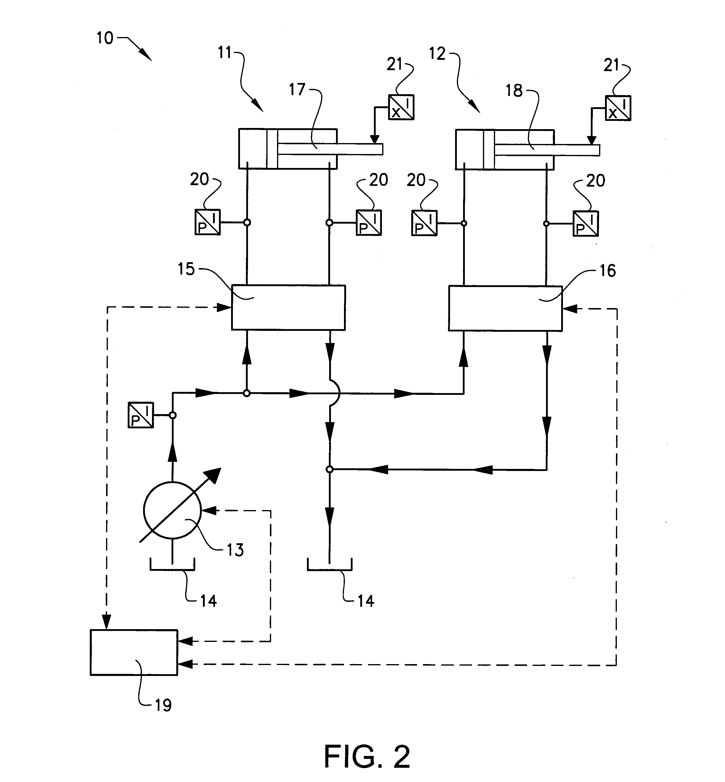 Method for controlling a hydraulic system of a working machine