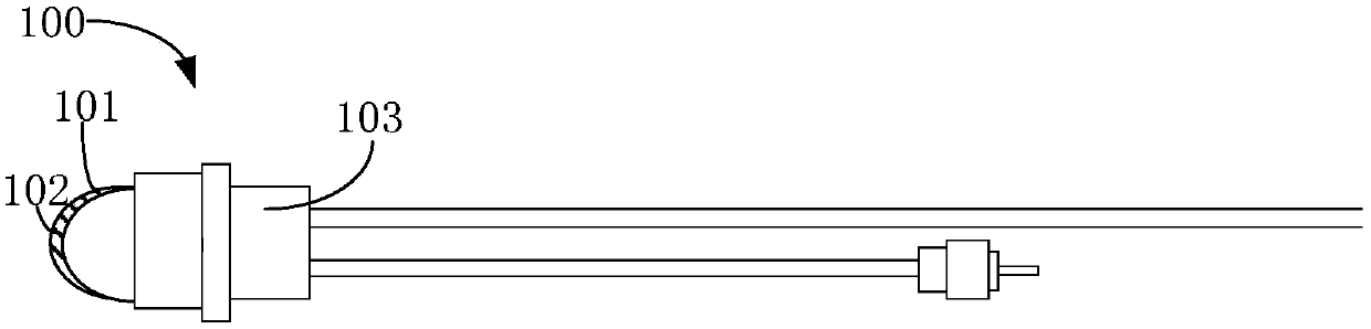 Arc light detection method and device