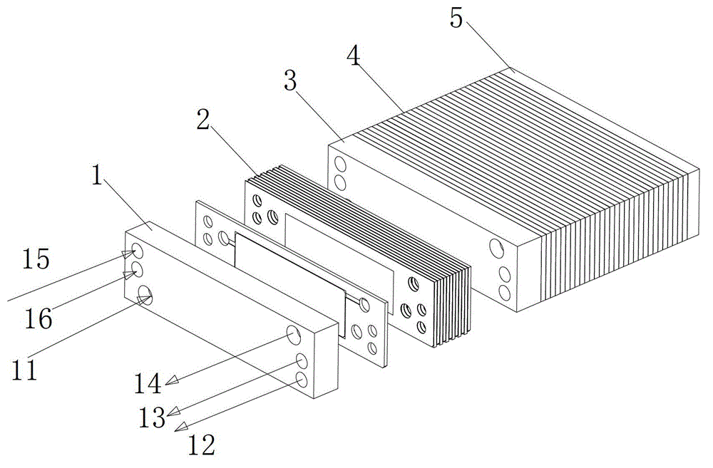 Humidifier for fuel cells and fuel cell stack with humidifier