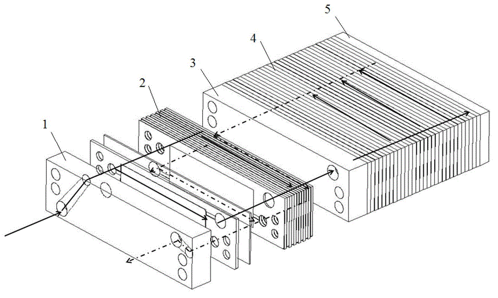 Humidifier for fuel cells and fuel cell stack with humidifier