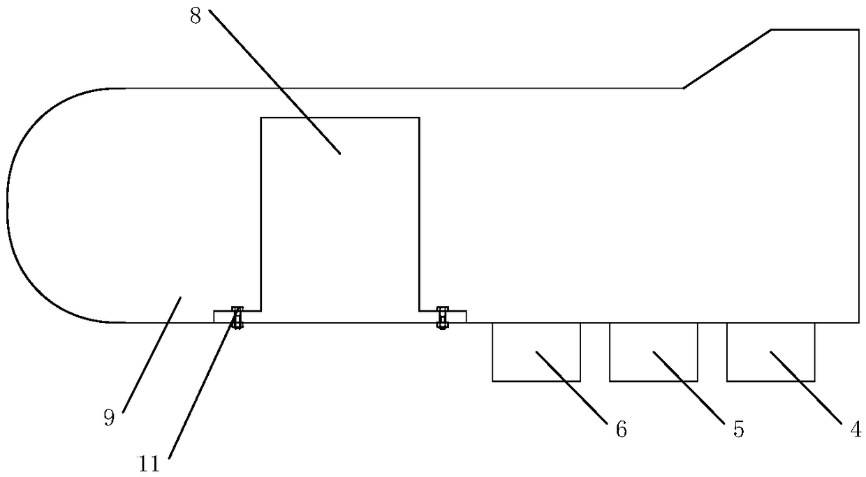 Strapdown underwater dynamic gravity measurement instrument