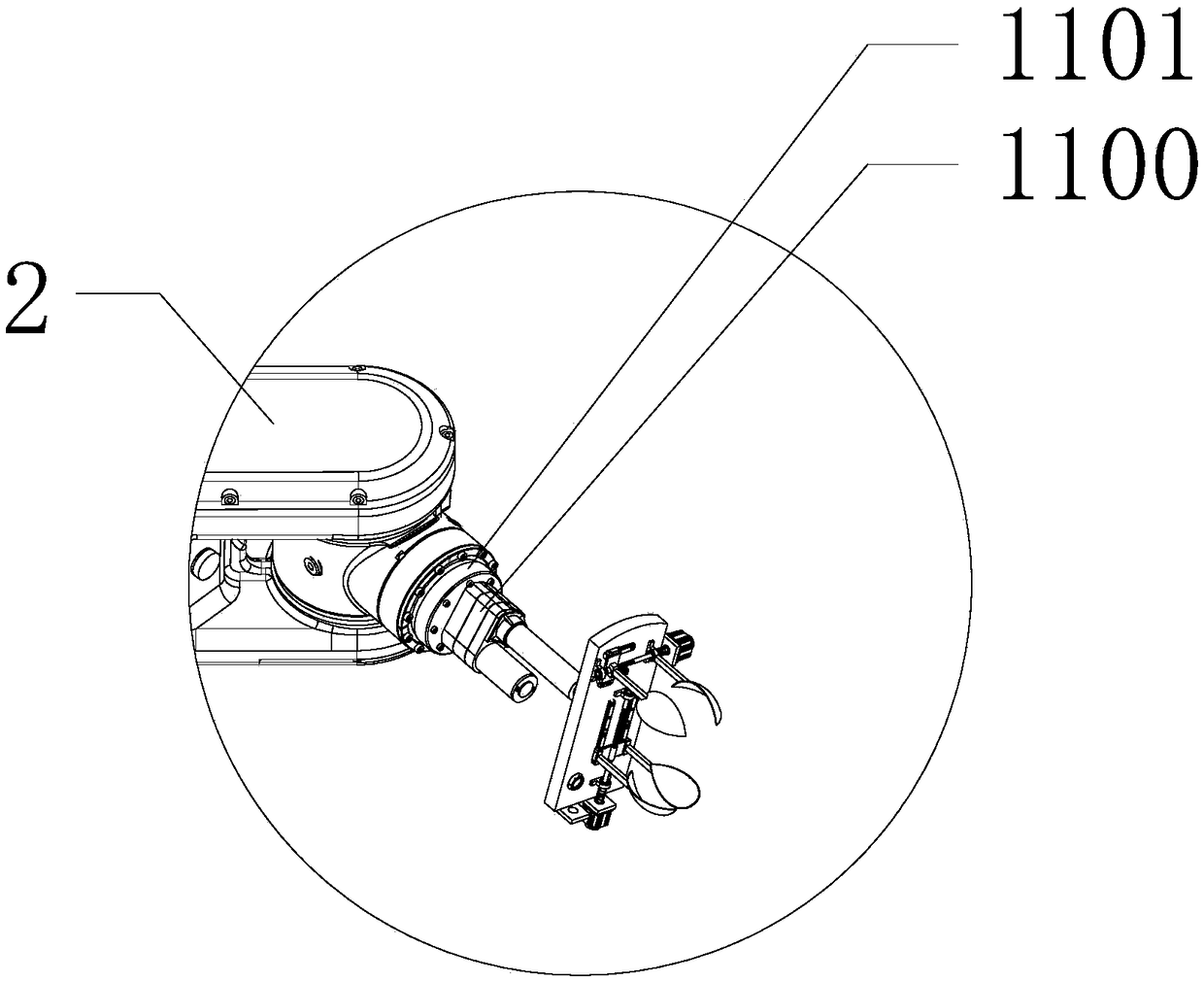 Egg picking robot