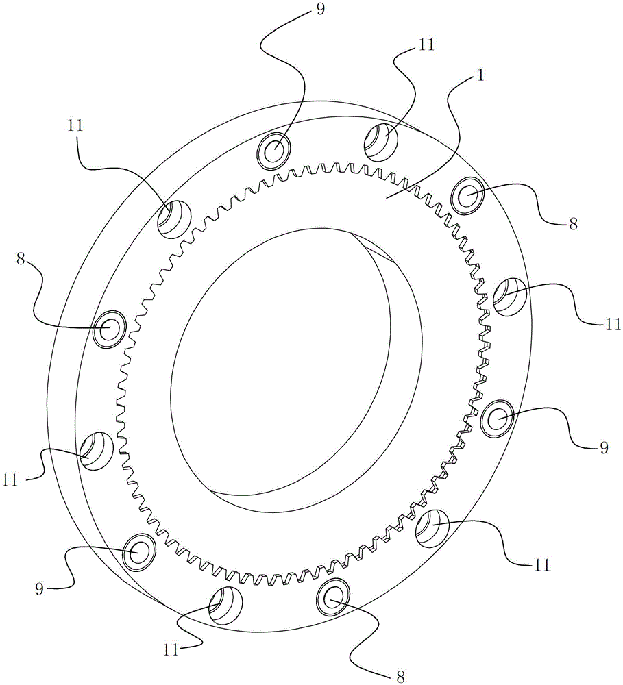 Damping piston for combined brake clutch