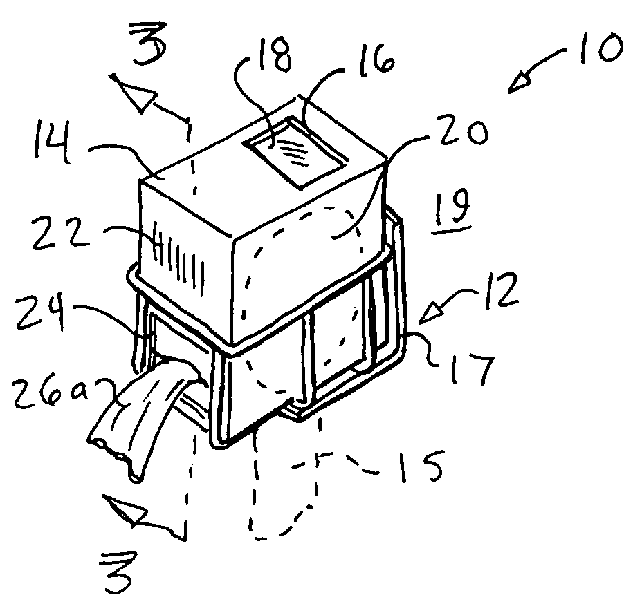 Produce bag dispensing system for reducing wasted bags