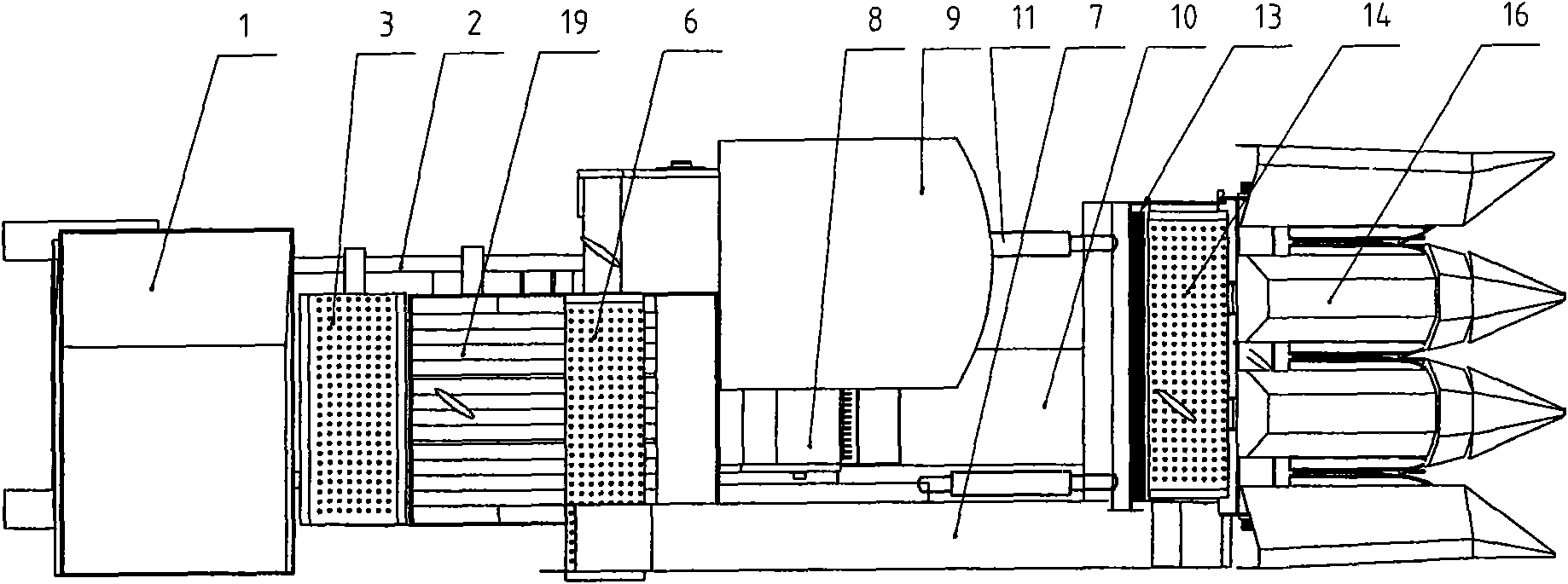 Fringe and stalk harvesting type corn harvester