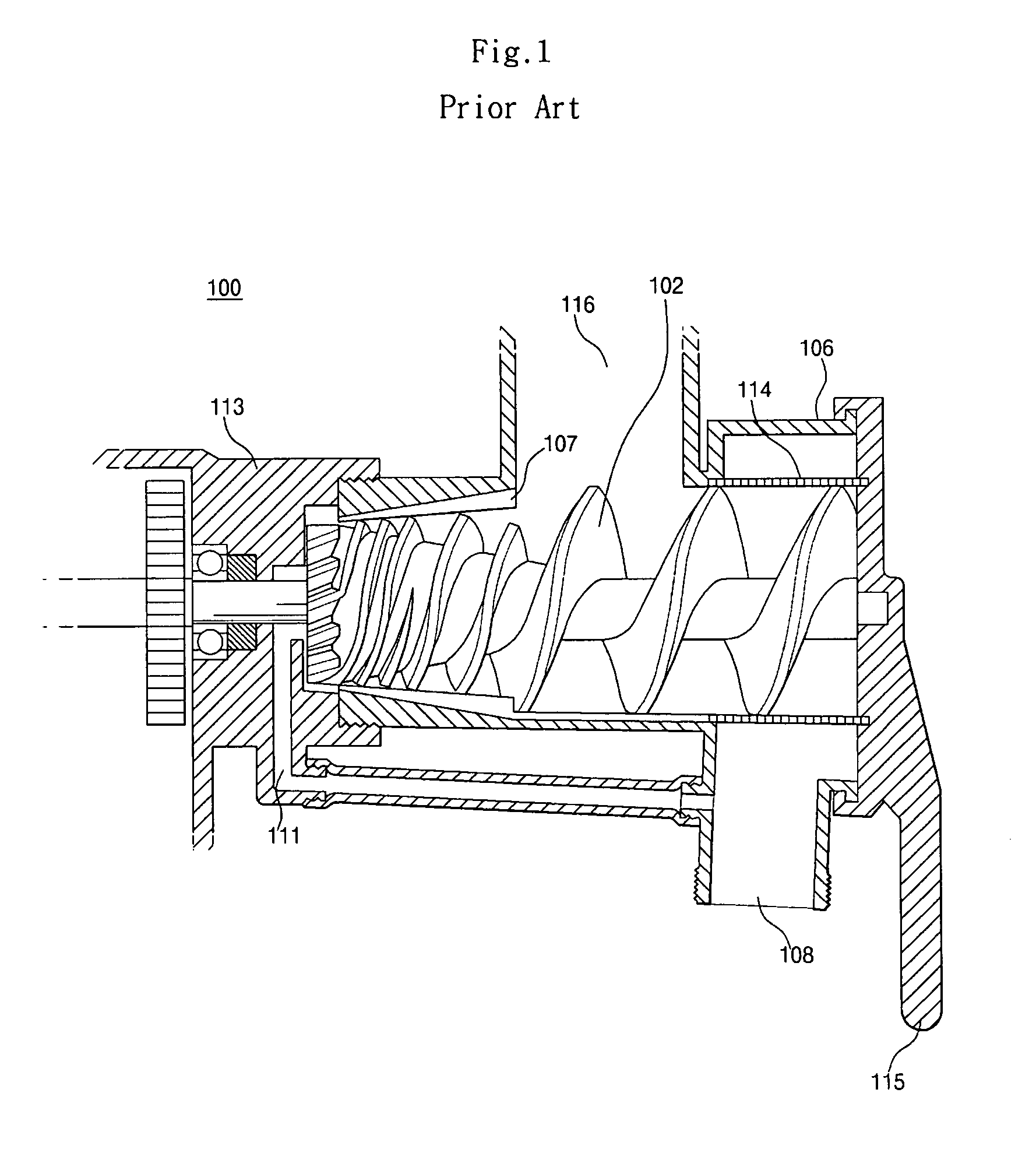 Device for treating food wastes