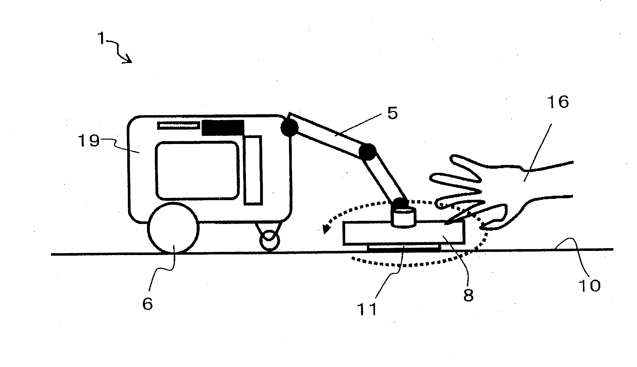 Control device and control method for cleaner, cleaner, control program for cleaner, and integrated electronic circuit