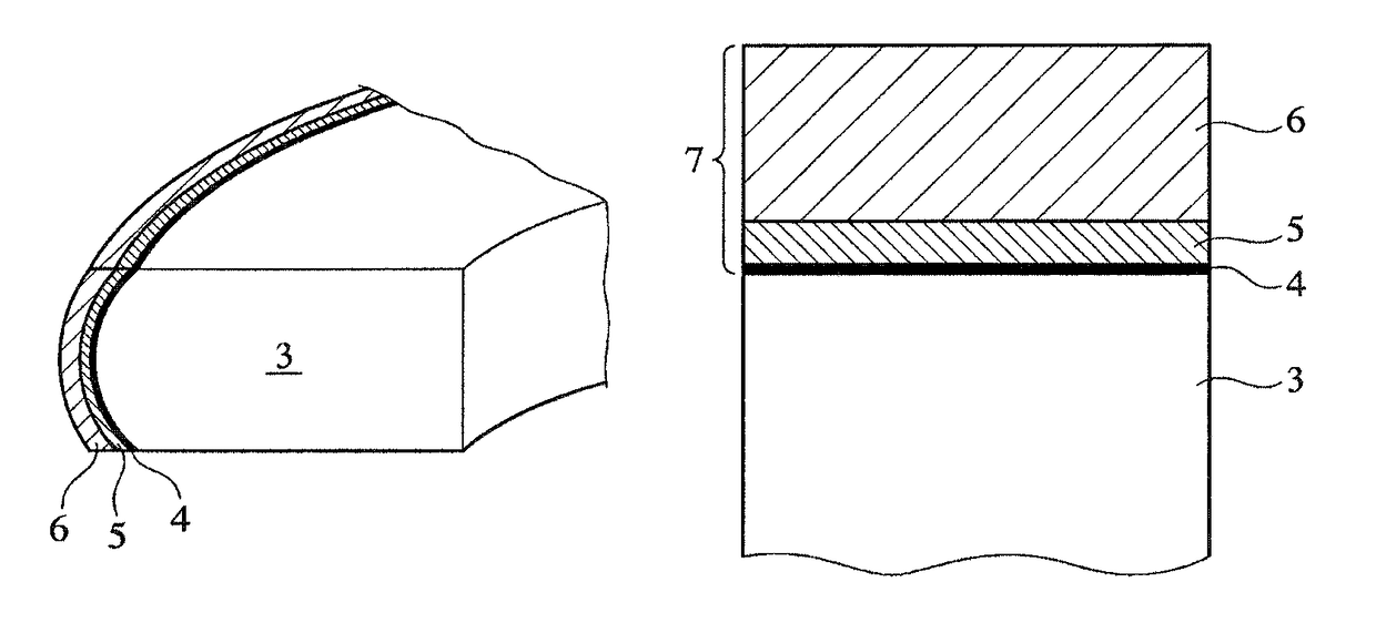 Combination of cylinder and piston ring