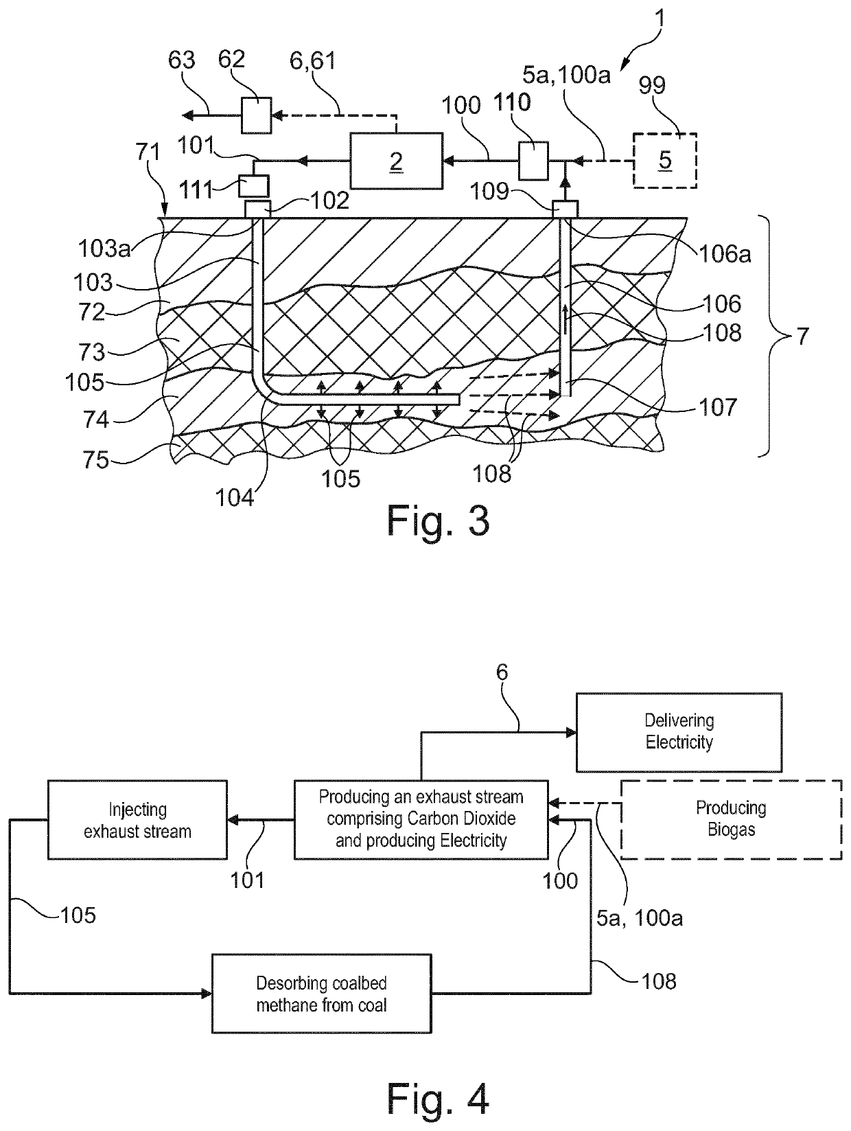 Method and system for removing carbon dioxide