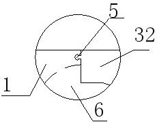 An asphalt ductility testing device and a method for making a sample