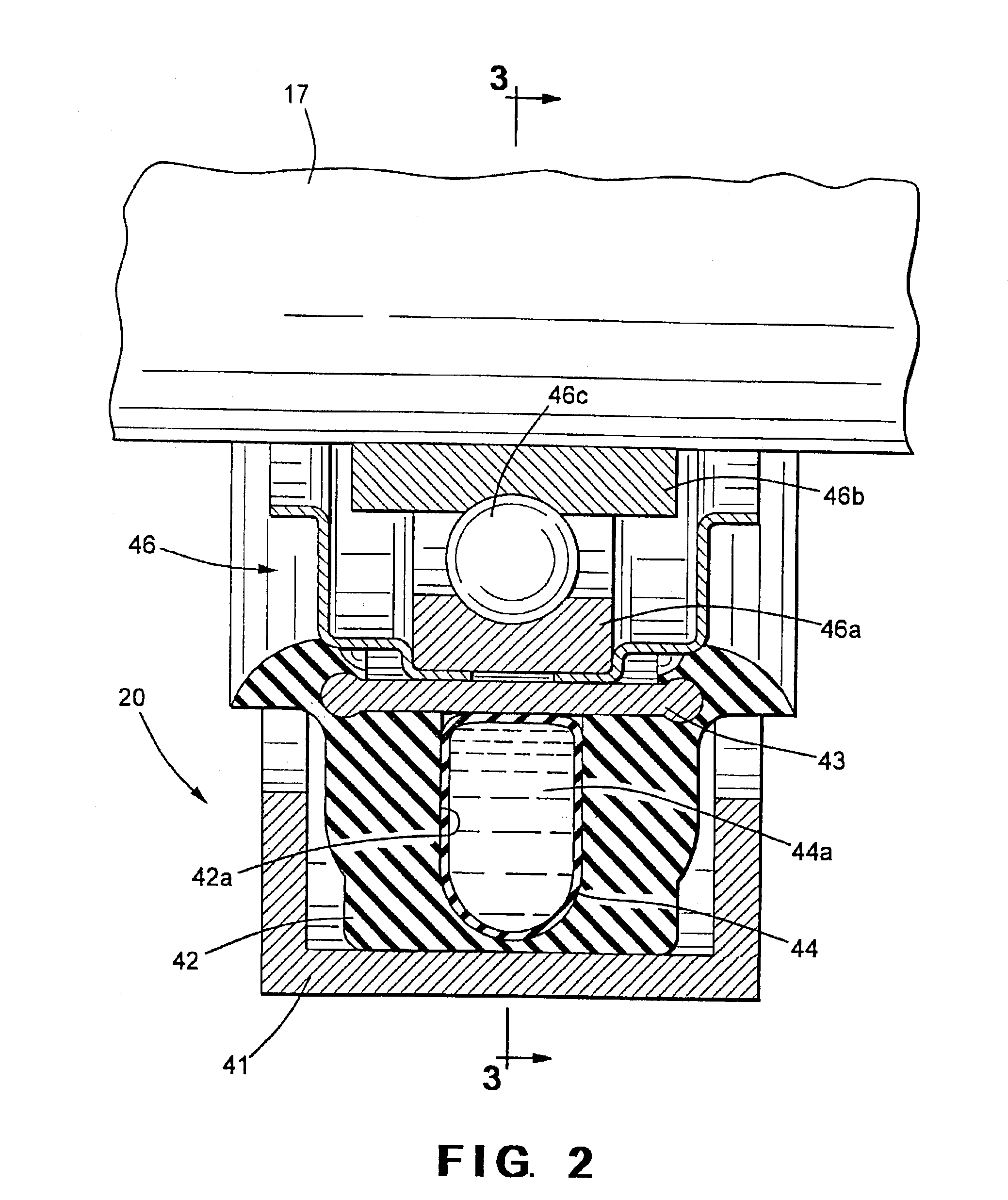 Center bearing assembly including a support member containing a rheological fluid