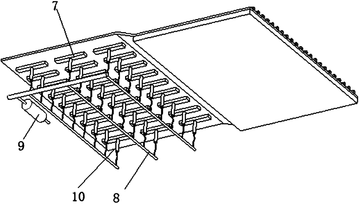 Tea leaf water-removing and straightening integrated machine