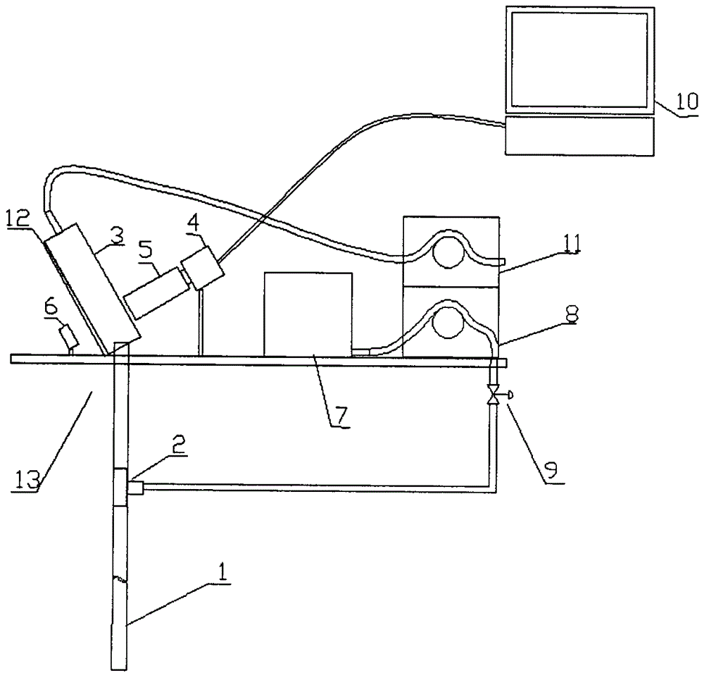 Micro-bubble dimension online measurement apparatus and method thereof