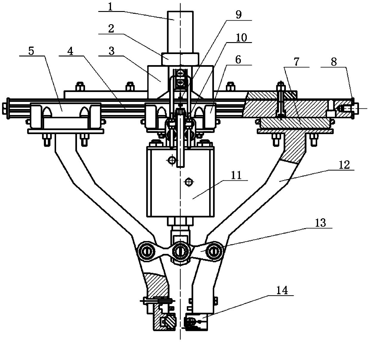 A double-sided rolling device for thin-walled structures