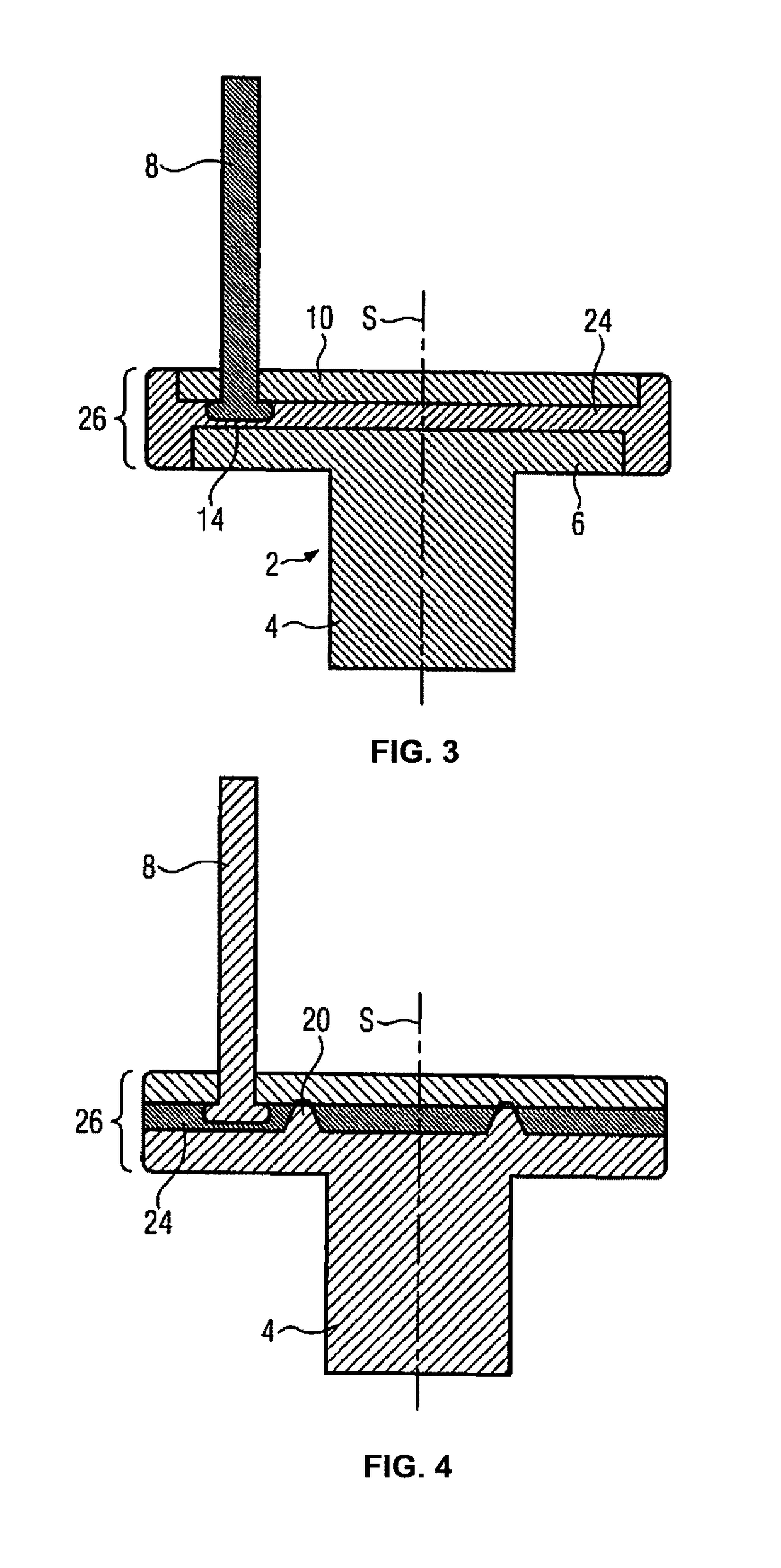 Brush Head for an Electrically Driven Toothbrush