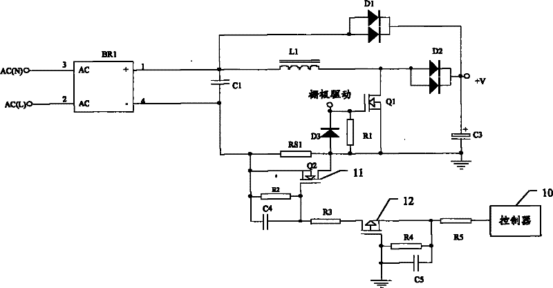 Surge suppression circuit