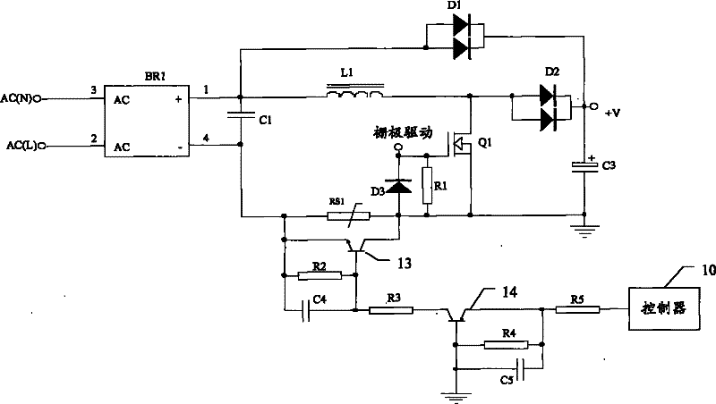 Surge suppression circuit