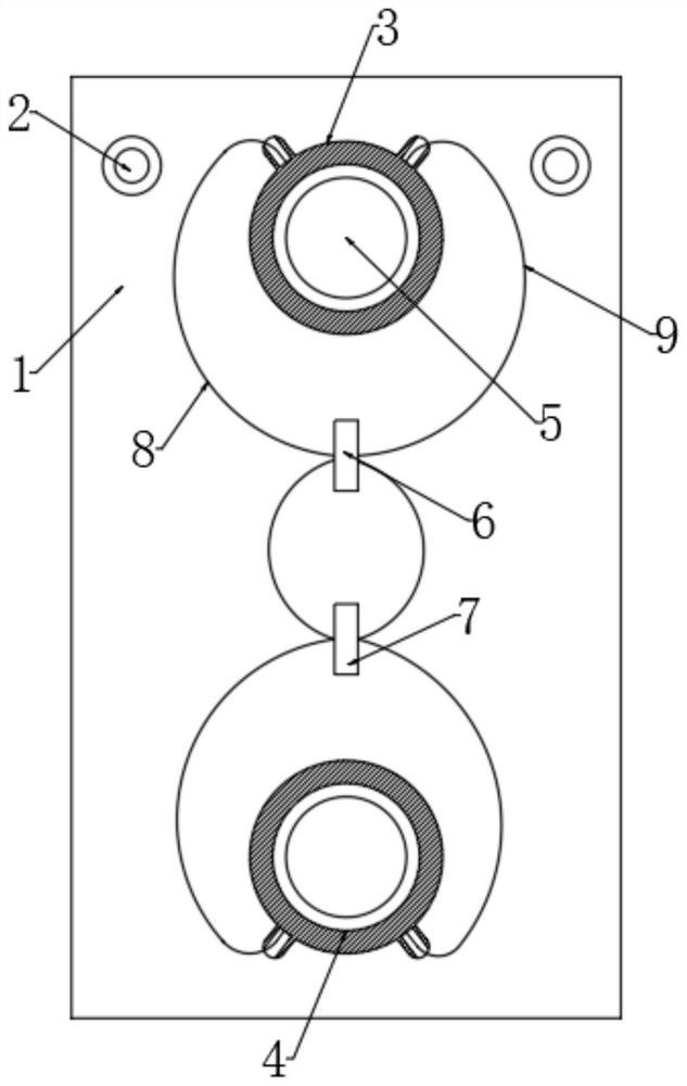 Vacuum sealing drainage device with skin stretch function