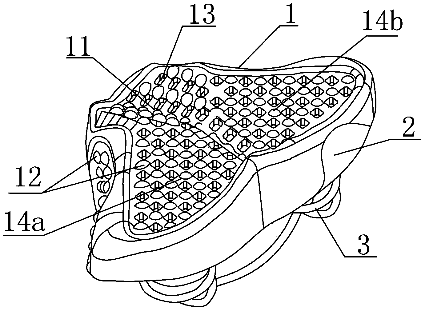 Health care bicycle seat capable of making hucklebone concave and perineum hanging