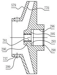 Threaded treatment device for desalinating high-salinity wastewater based on molybdenum alloy squirrel cage flameproof motor