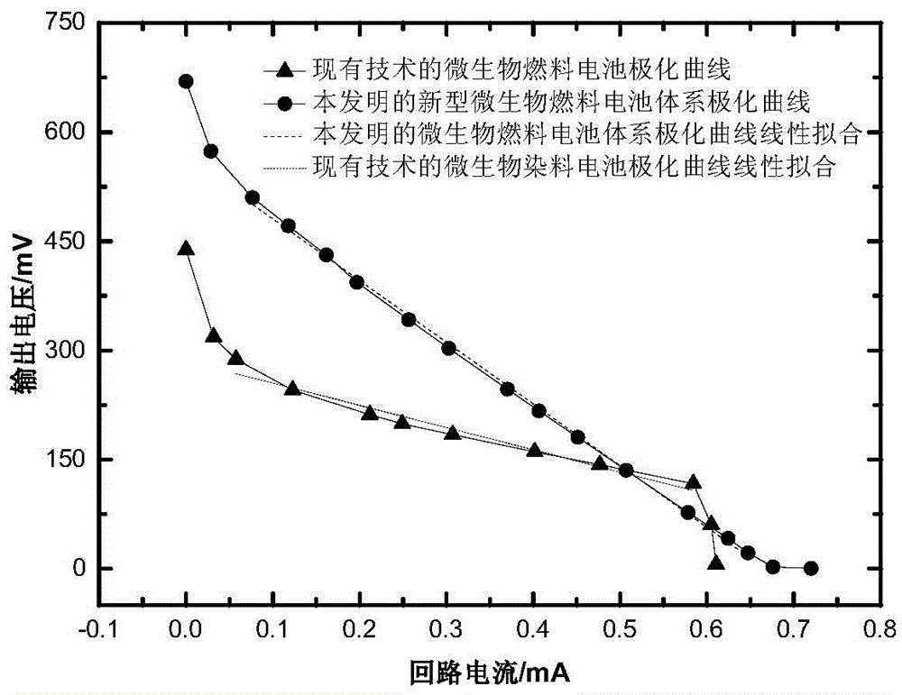 Microbial fuel cell system capable of improving efficiency by solar energy and construction method for microbial fuel cell system