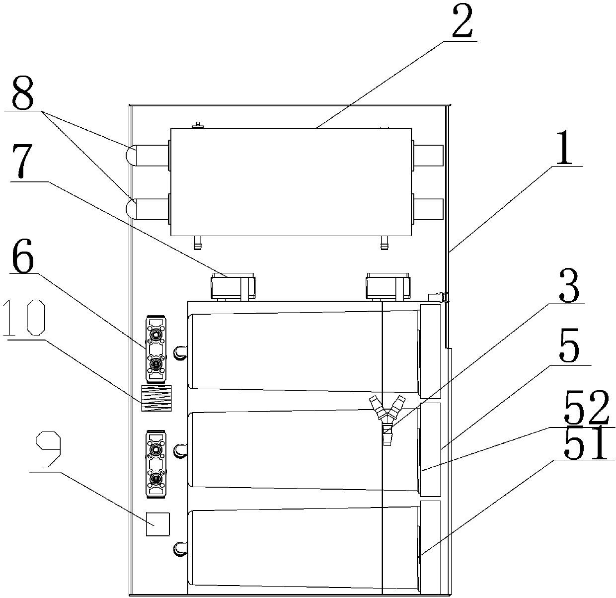 Tap water instant drinking machine