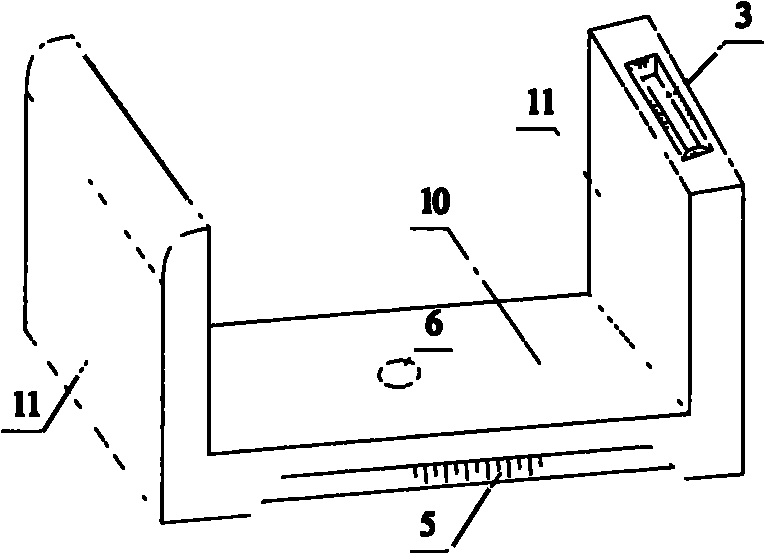 Bank-protecting and pollutant-cleansing combined type ecological building block and construction method