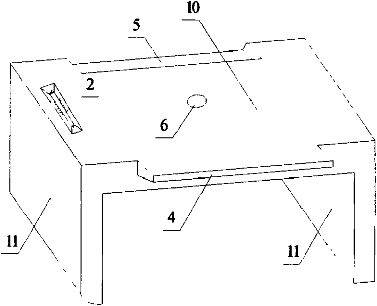 Bank-protecting and pollutant-cleansing combined type ecological building block and construction method