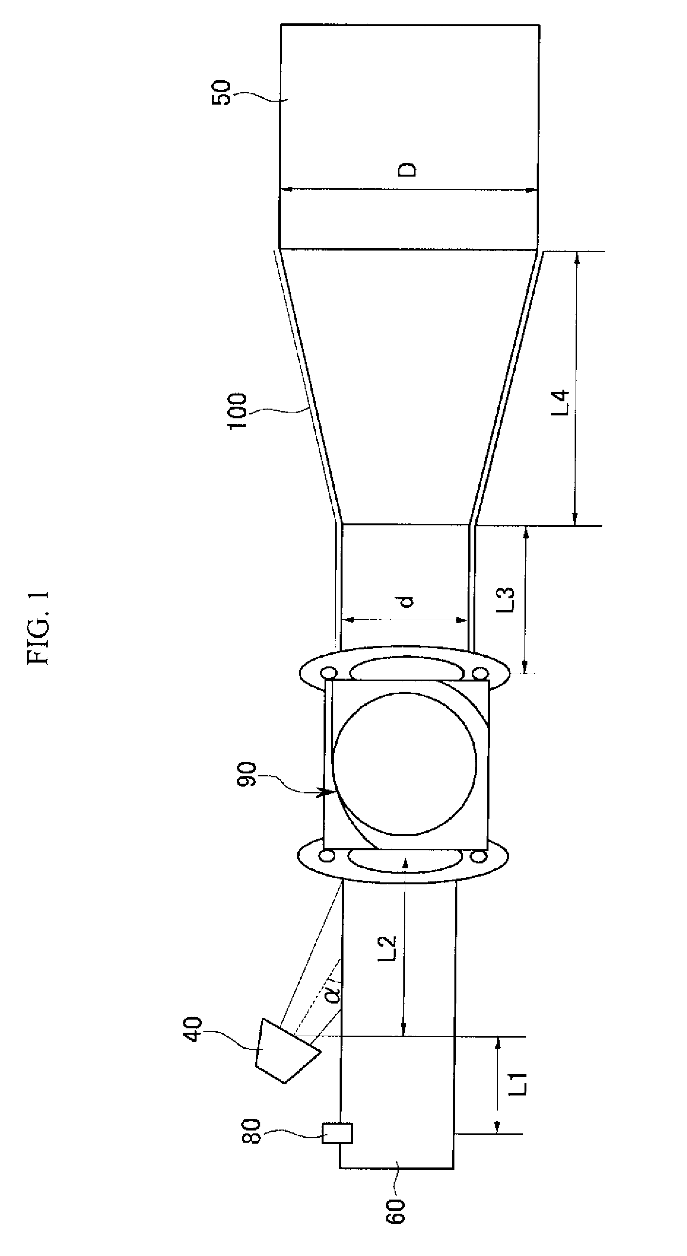 Apparatus for Reducing Nitrogen Oxide in Exhaust Pipe