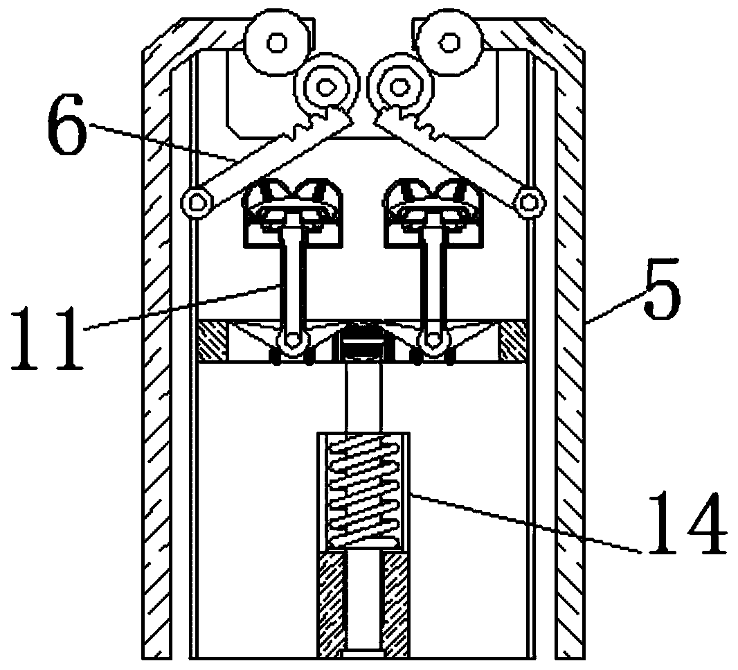 Projection device for changing imaging effect through light refraction