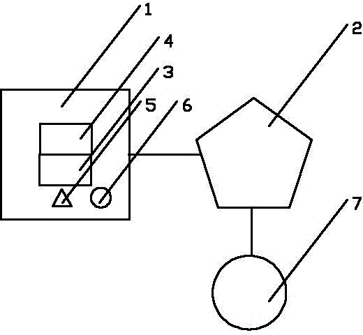 Winding leakage response method of transformer of electric power system